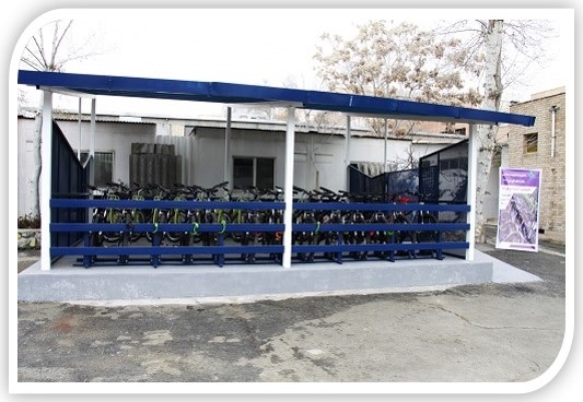 باشگاه آشیانه دوچرخه دانشگاه الزهرا در ستاو