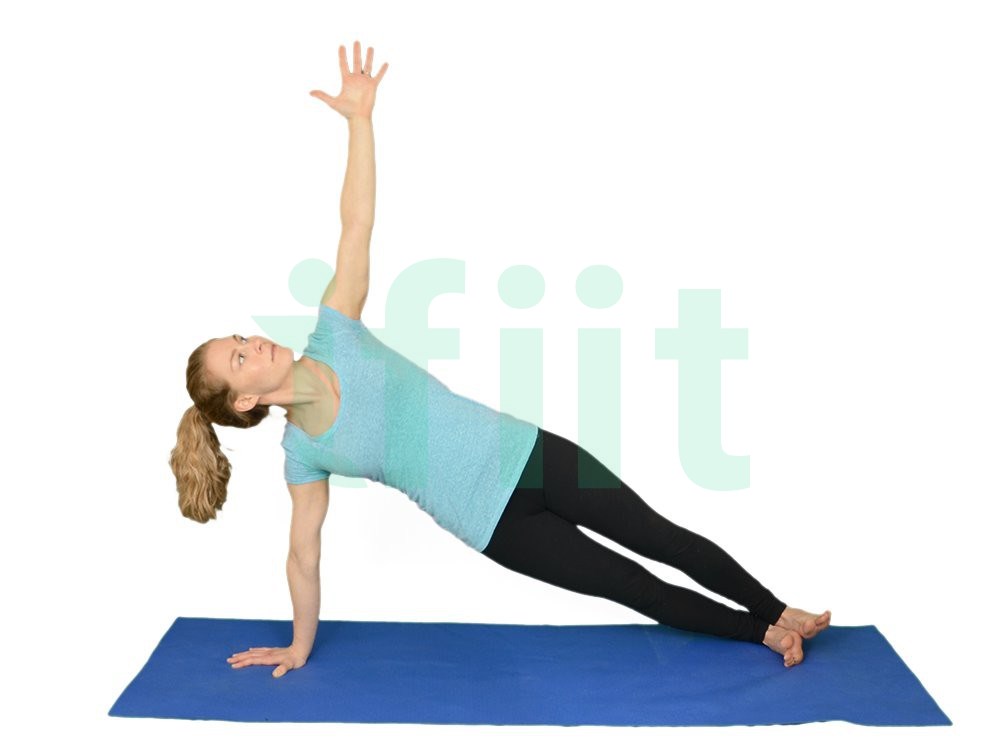 Side Plank - Hand and Feet + Arm Extended