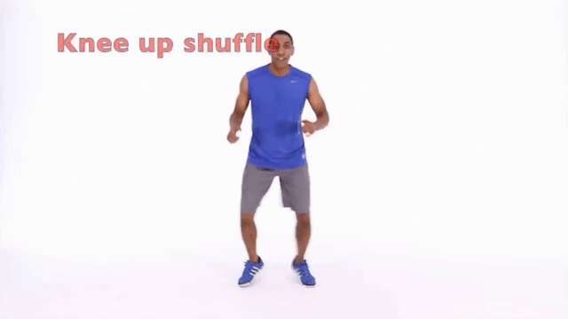 knee up shuffle